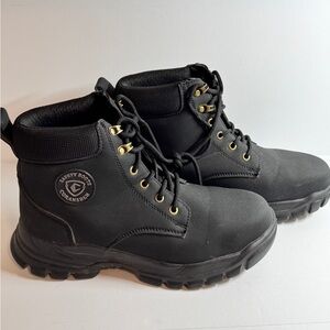 CORANSBER Steel Toe Boots for Women/mens